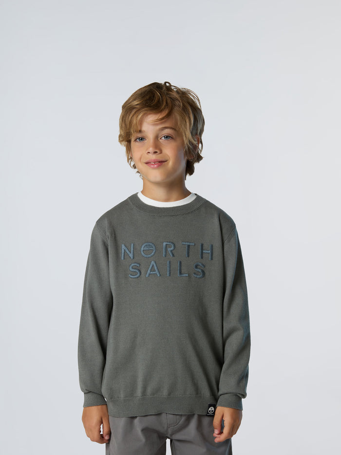 1 | City grey | crewneck-12gg-knitwear-796144