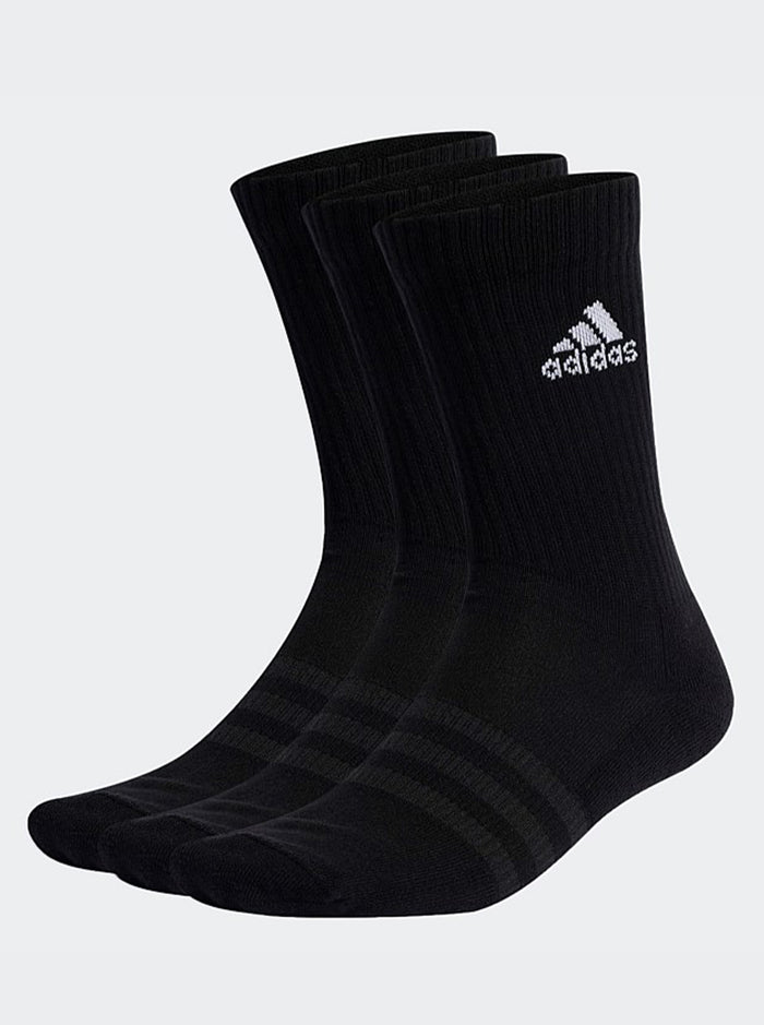 Cushioned Crew Socks 3-Pack Unisex