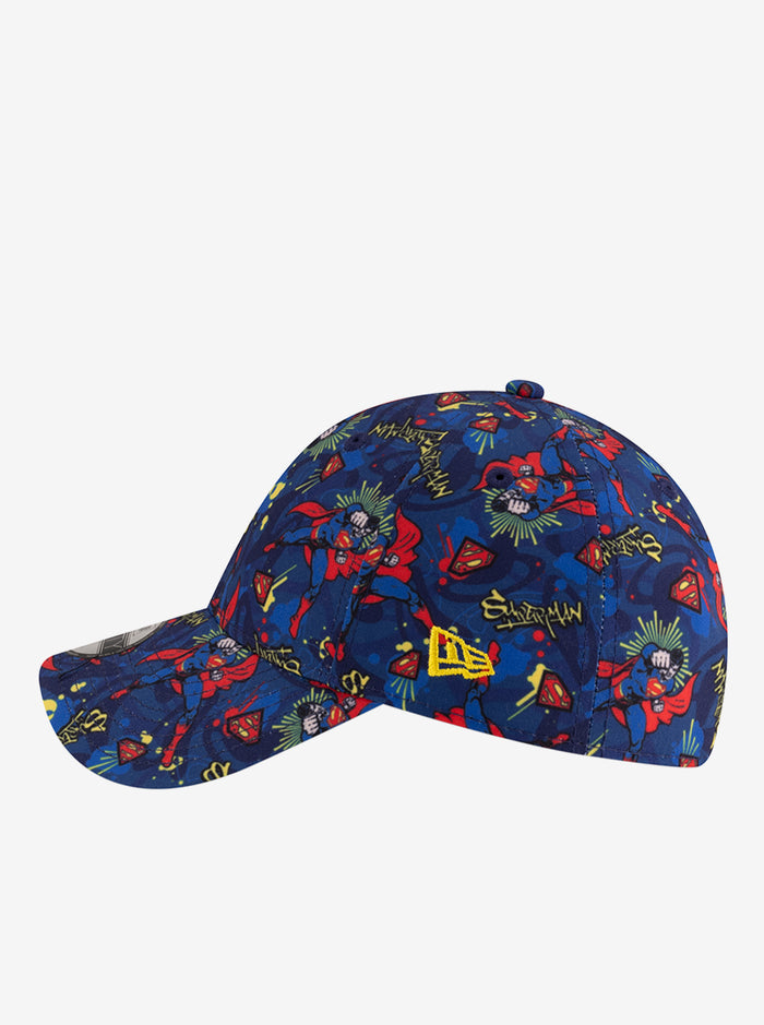 DC Superman All Over Print Blue 9FORTY Adjustable Cap