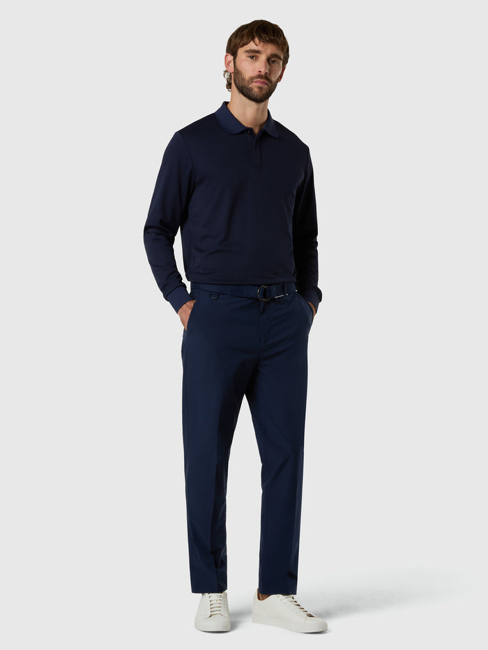 2 | Navy blue | defender-slim-fit-chino-long-trouser-673094