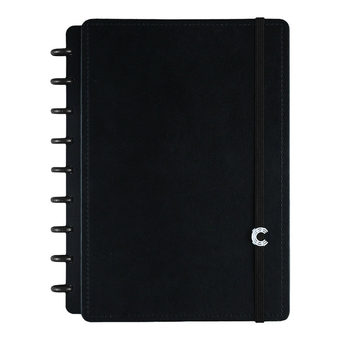 Discos + Elástico Preto (Cópia) Caderno Inteligente ®
