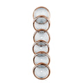 Discos + Elástico Rose Gold