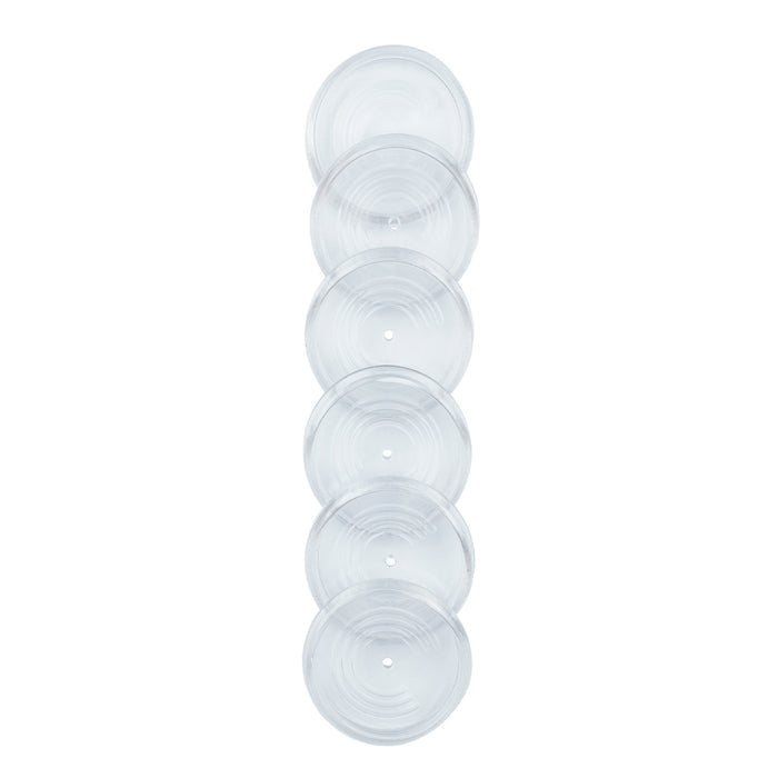 Discos + Elástico Transparente