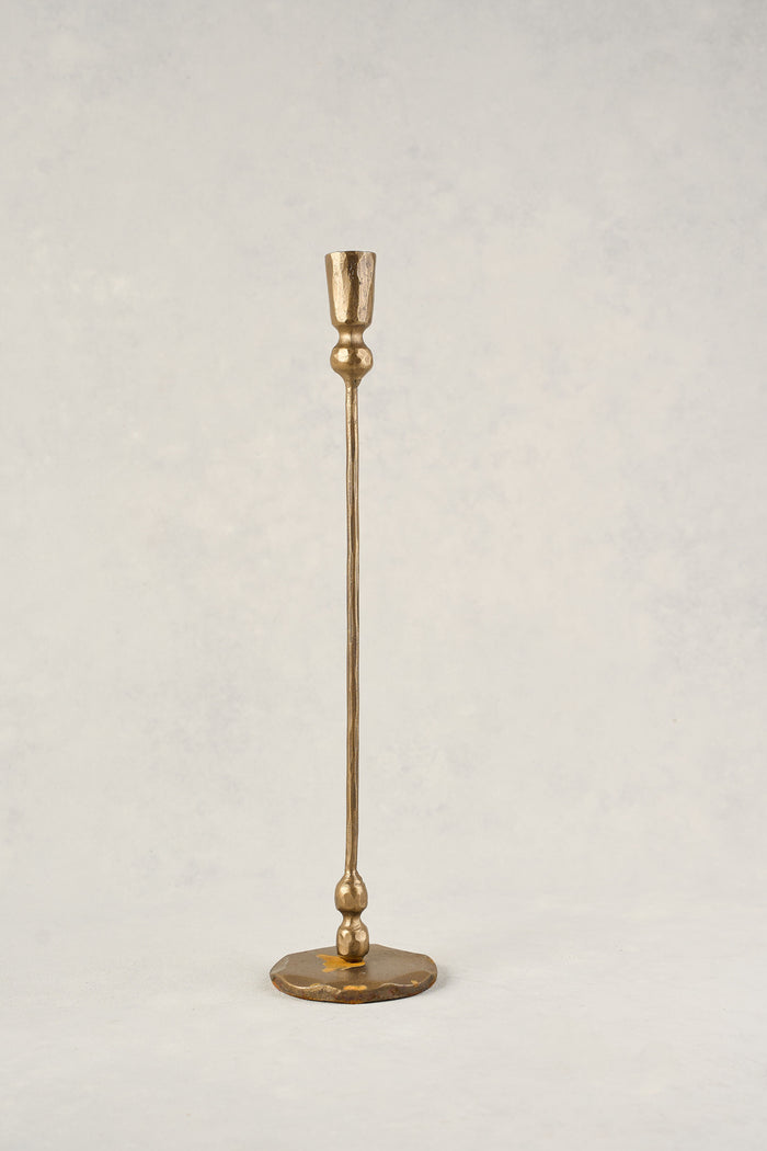 EDDIE CANDLEHOLDER LARGE - GOLD