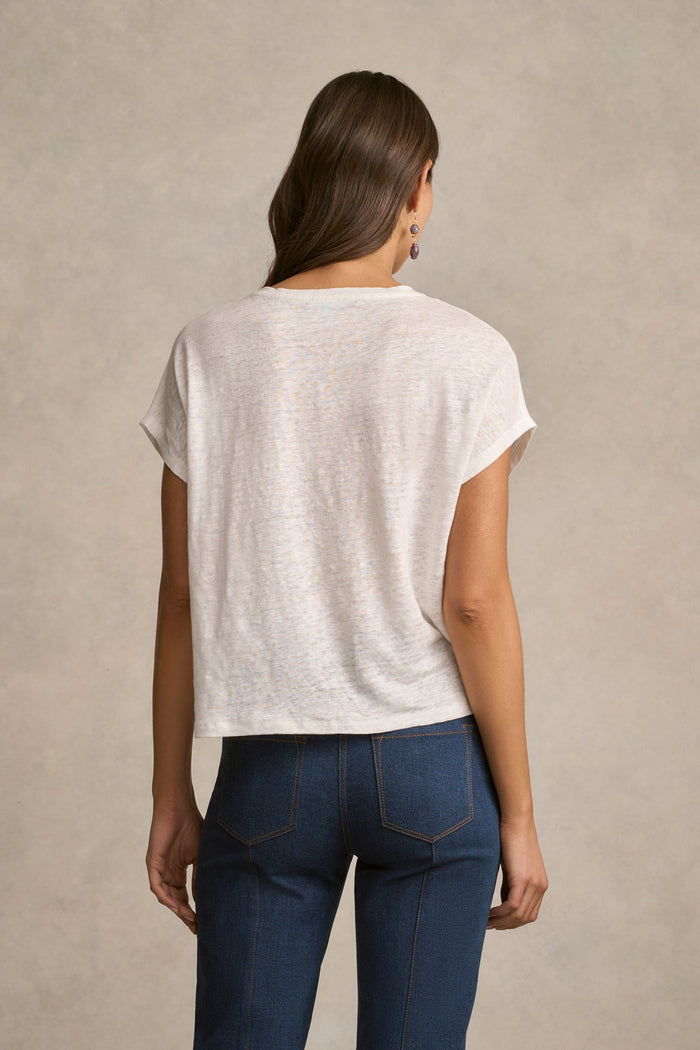 Embroidered T-Shirt - White