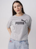 Essential Cropped Logo Tee