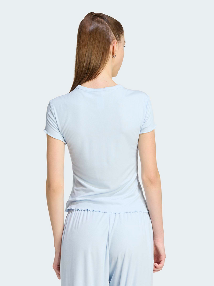 Essentials Scalloped Edge Baby Tee