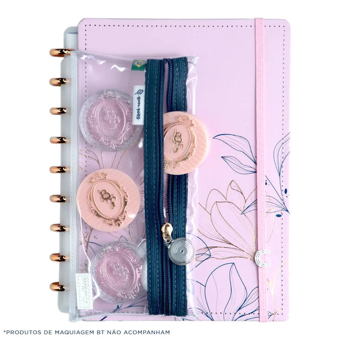 ESTOJO INTELIGENTE CRYSTAL BT AZUL Caderno Inteligente ®