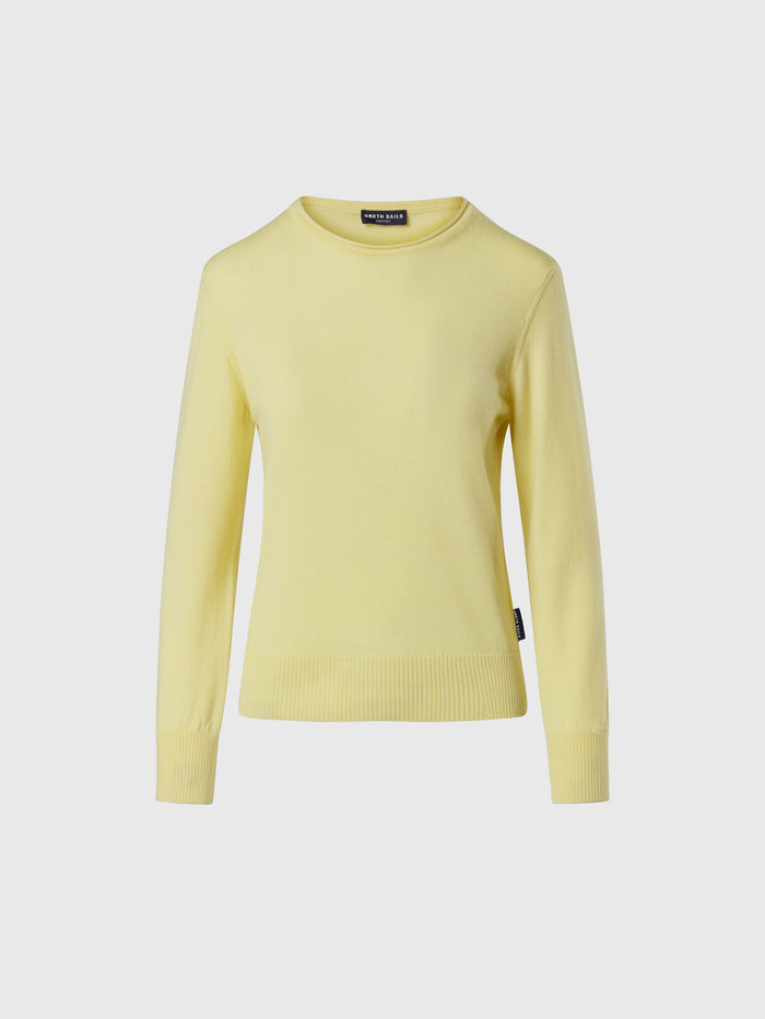 hover | Lemon grass | crew-neck-12gg-knitwear-095549