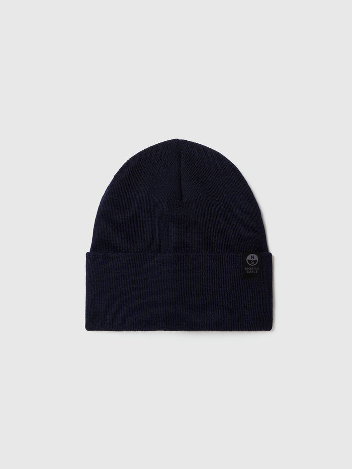 hover | Navy blue | beanie-623449