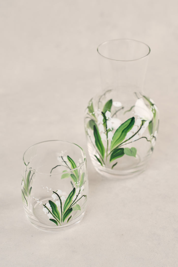 Floral Carafe Set