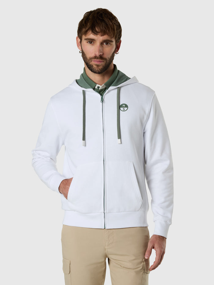 1 | White | hooded-full-zip-sweatshirt-wlogo-691234