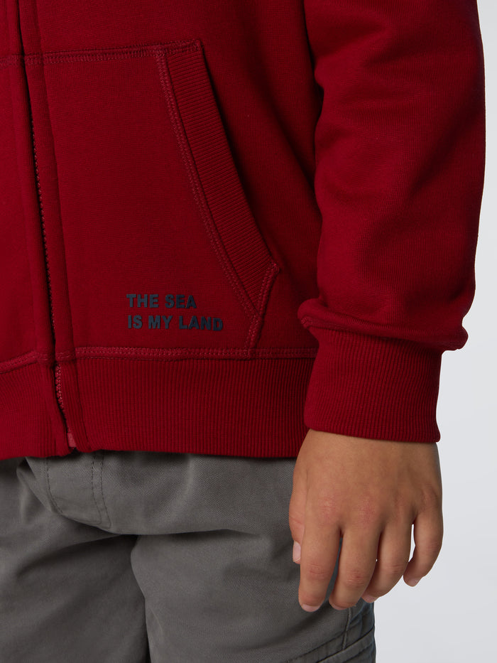 7 | Red dahlia | hooded-full-zip-sweatshirt-wgraphic-794476