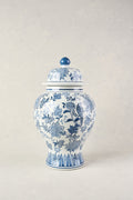 GINGER JAR LARGE - BLUE AND WHITE