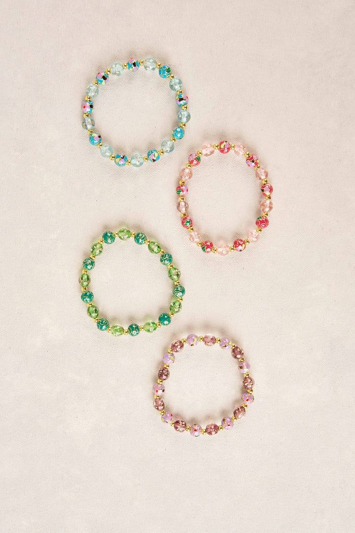 Glass Bead Stretchies - Multi