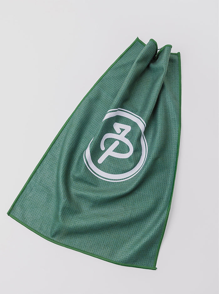 Golf Towel in Masters Green