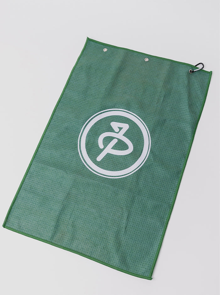 Golf Towel in Masters Green