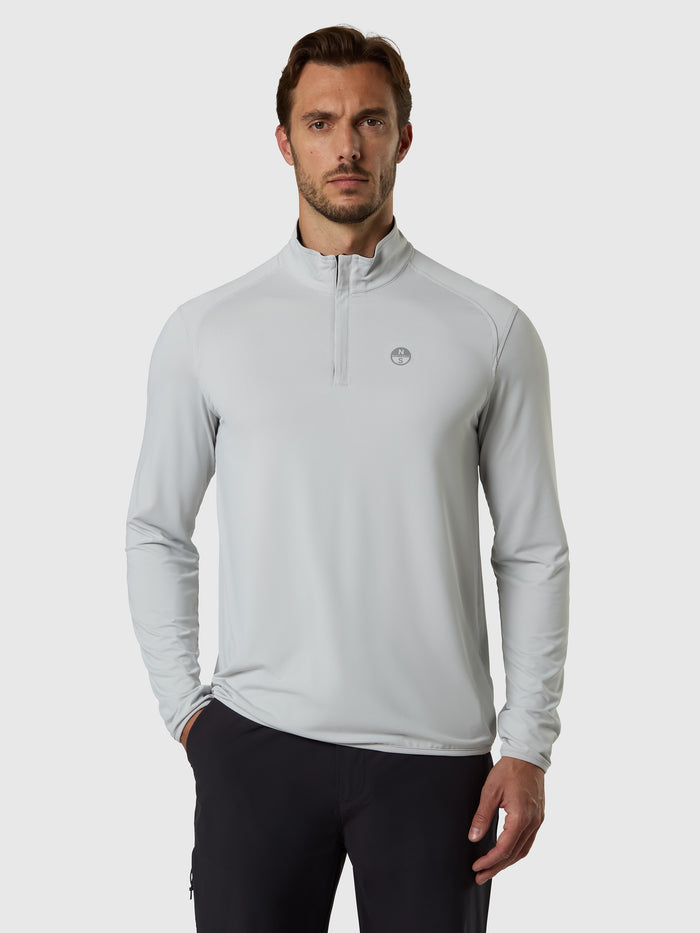 1 | Vapor grey | half-zip-sweatshirt-691415