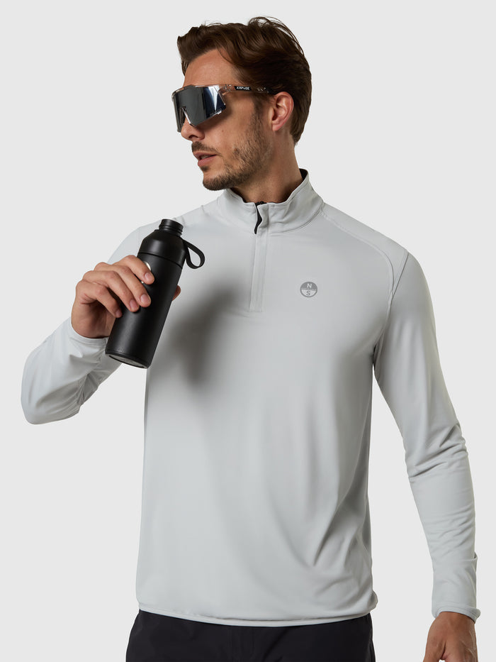 2 | Vapor grey | half-zip-sweatshirt-691415