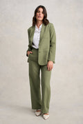 High Waisted Pant - Sage Green