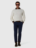 5 | Marshmallow | crew-neck-7gg-knitwear-699584