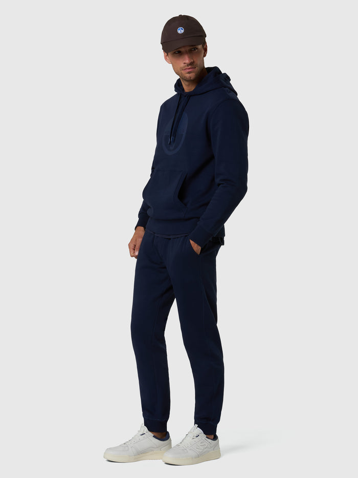 5 | Navy blue | hooded-sweatshirt-w/graphic-691304