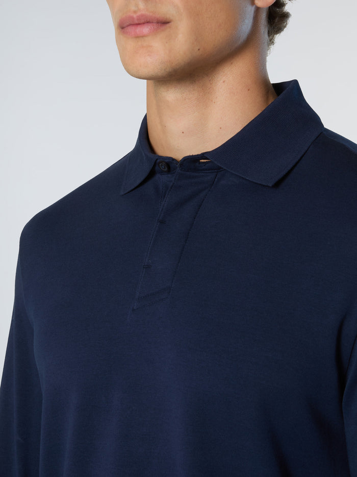 6 | Navy blue | polo-long-sleeve-692639
