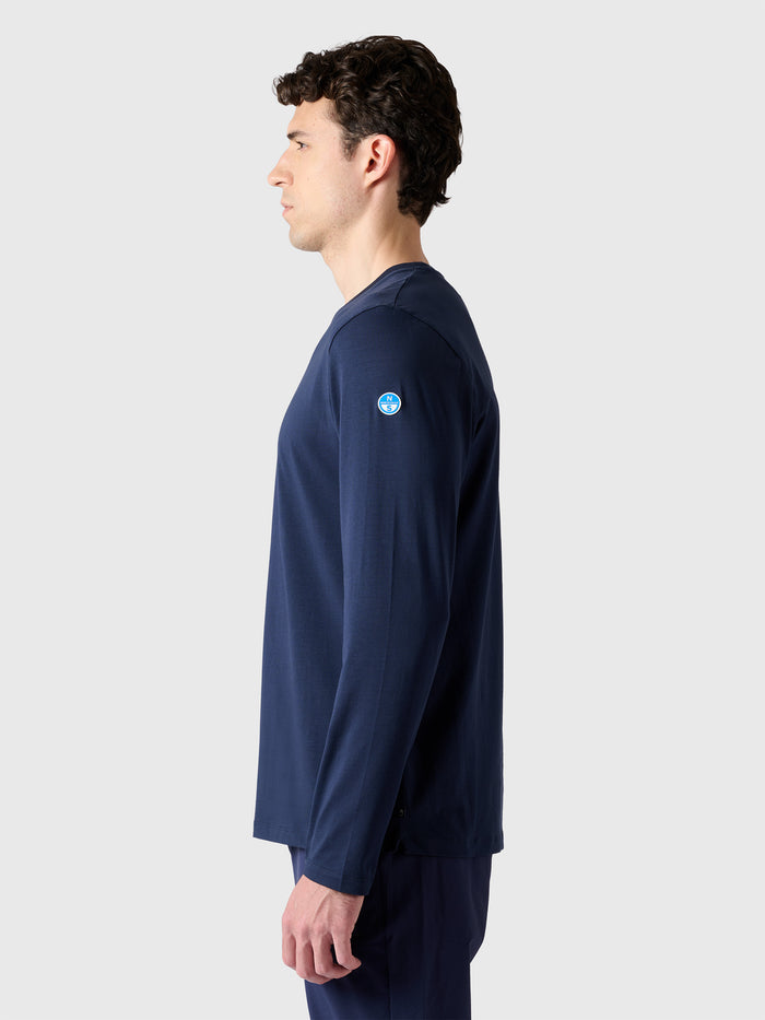 6 | Navy blue | jersey-ls-t-27M213