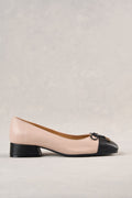 Joelle Two Tone Ballet - Nude & Black