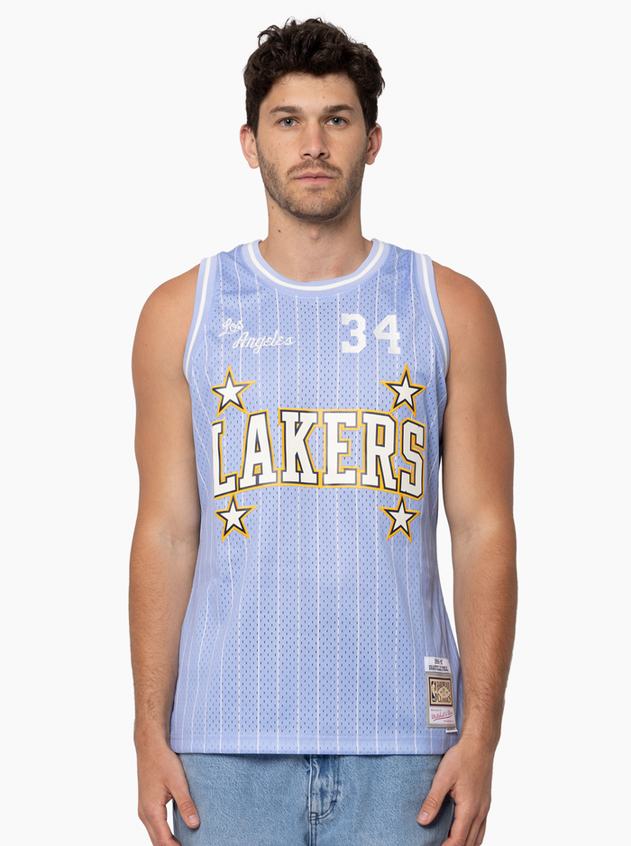 LA Lakers Tip-Off Shaquille O'Neal Swingman Jersey