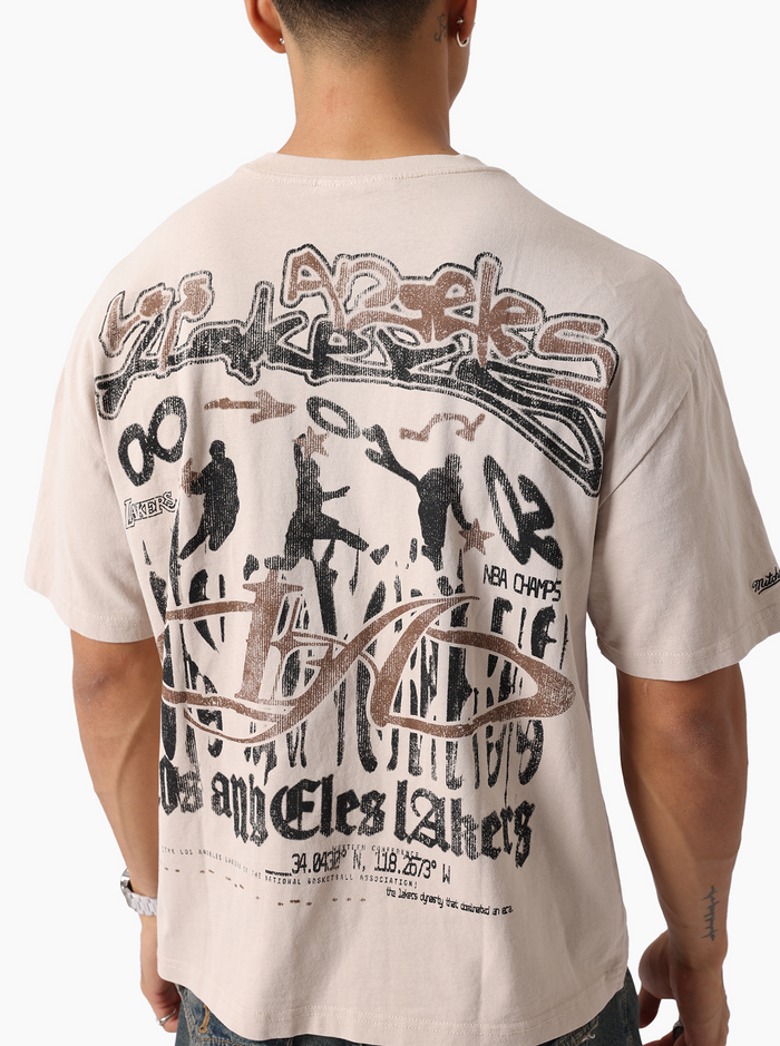 Lakers Distress Tee