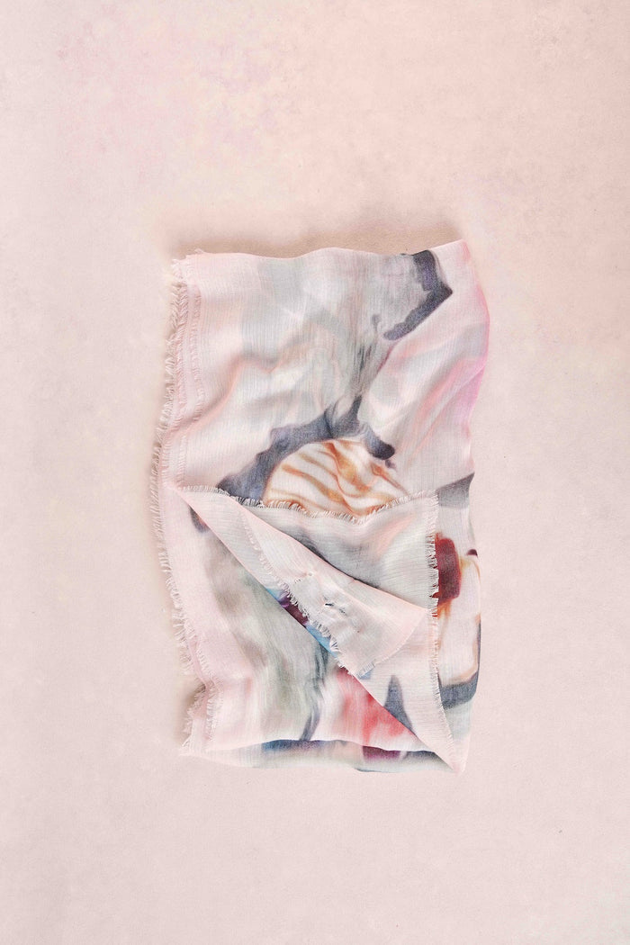Large Floral Scarf - Multi