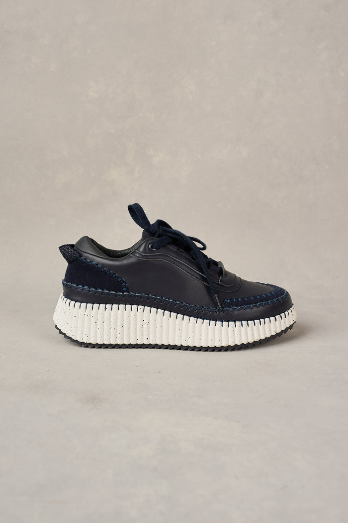 Celine Leather Sneaker - Ink