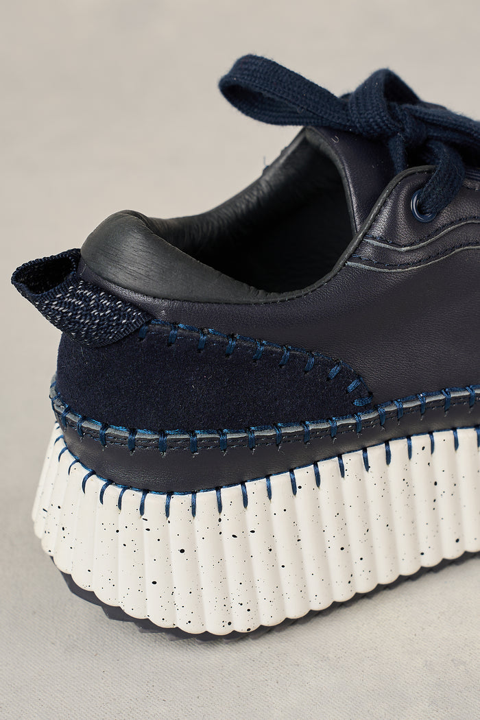 Celine Leather Sneaker - Ink
