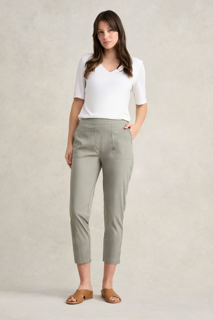 Lightweight Cotton Pant - Pistachio