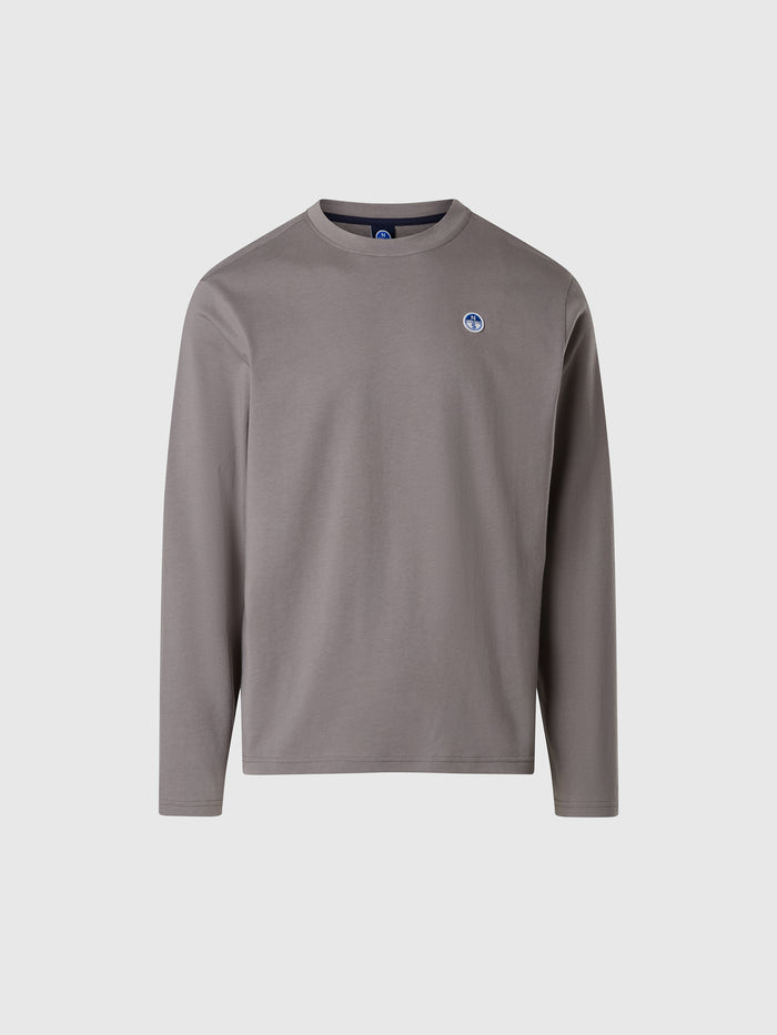 hover | Charcoal gray | t-shirt-long-sleeve-693137