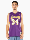 Los Angeles Lakers Shaquille O’Neal 99-00 Road Swingman Jersey