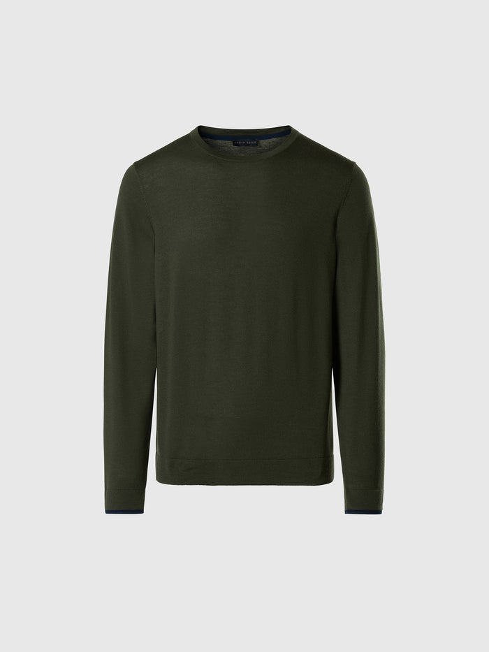 hover | Forest night | crewneck-14gg-knitwear-699604