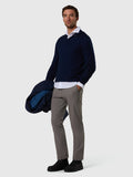 5 | Navy blue | half-zip-14gg-knitwear-699606