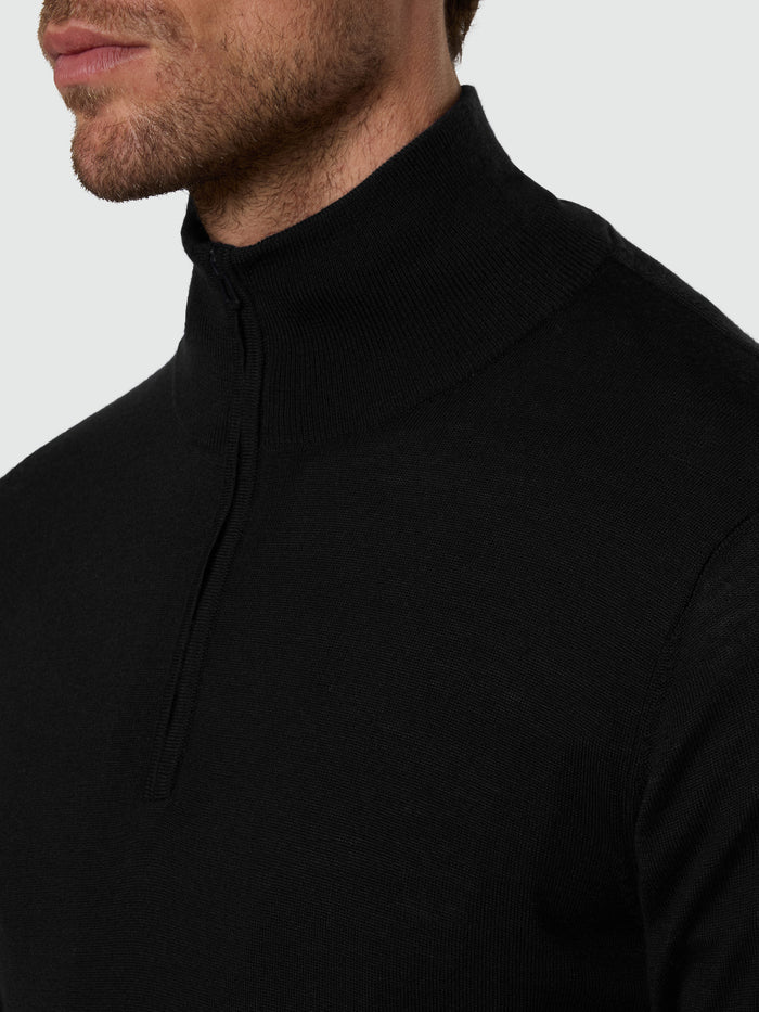 6 | Black | half-zip-14gg-knitwear-699606