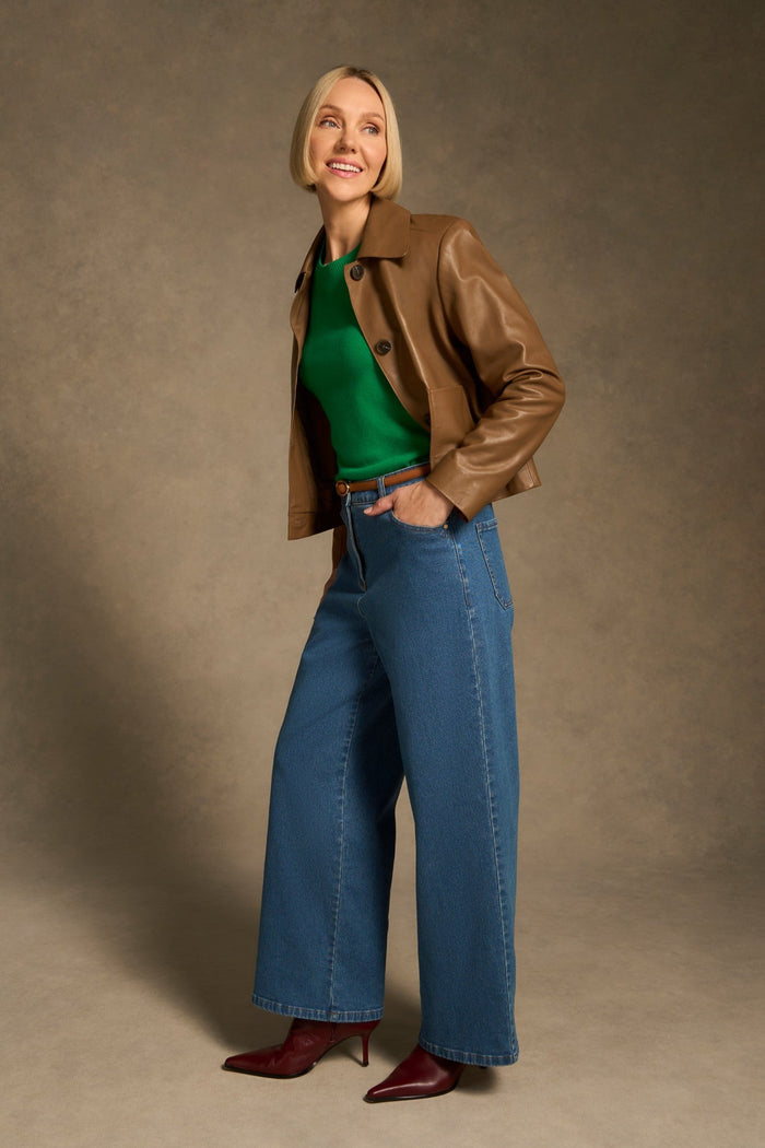 Merino Wool Jumper - Emerald
