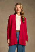 Mohair Blend Cardigan – Rouge
