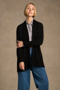 Mohair Blend Cardigan – Black
