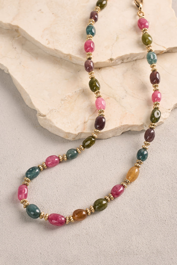 Multicolour Short Necklace