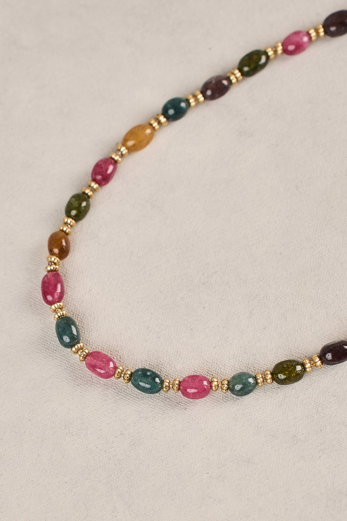 Multicolour Short Necklace