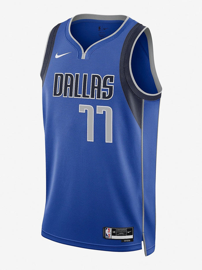 NBA Dallas Mavericks Luka Doncic #77 Icon Edition Swingman Jersey