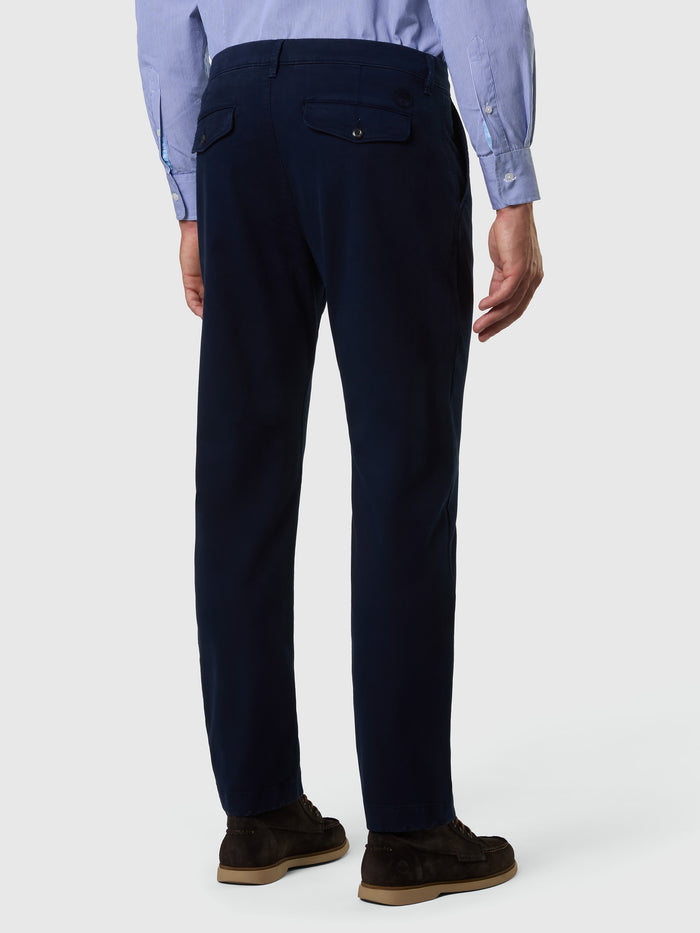 4 | Navy blue | newport-regular-fit-w/pleats-long-trouser-673066
