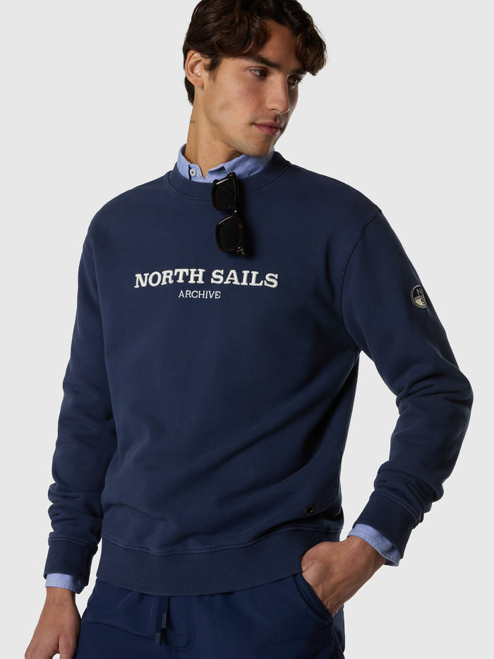 2 | Navy blue | crewneck-sweatshirt-wgraphic-691287