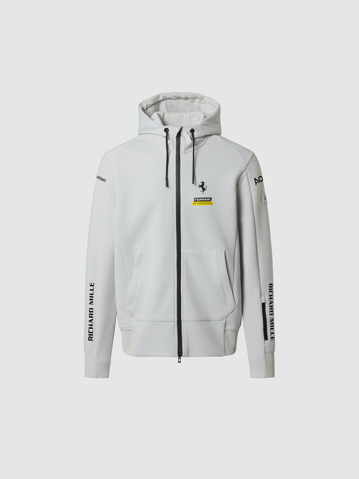 hover | Grey violet | scuba-hooded-full-zip-sweatshirt-492012
