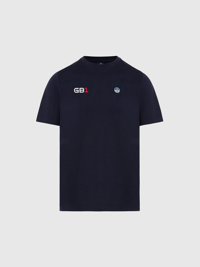 hover | Navy blue | t-shirt-short-sleeve-495032